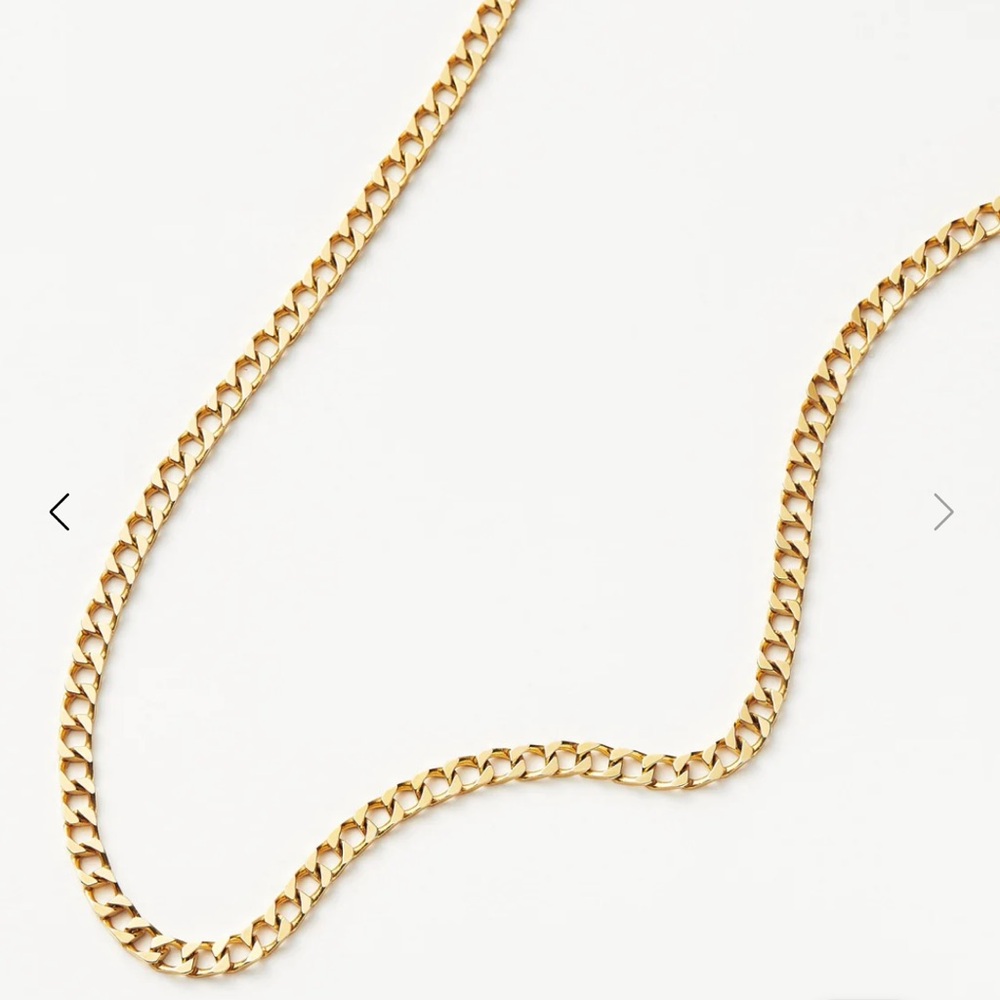 MISSOMA - LUCY WILLIAMS FLAT CURB CHAIN NECKLACE